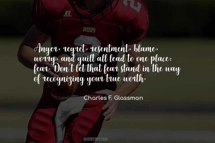Regret And Anger Quotes #1371322