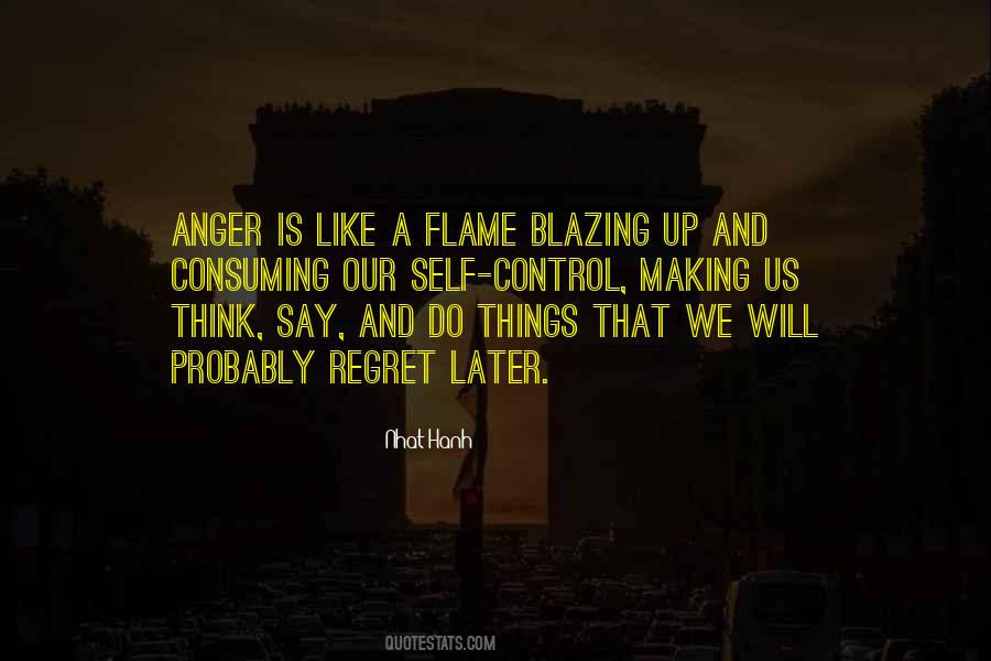 Regret And Anger Quotes #232591