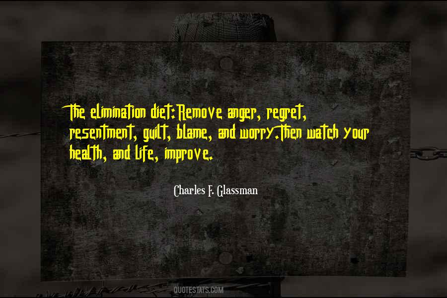 Regret And Anger Quotes #653393