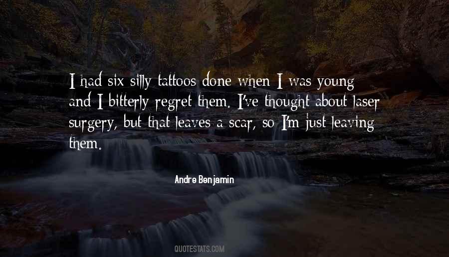 Regret Leaving Someone Quotes #1177841