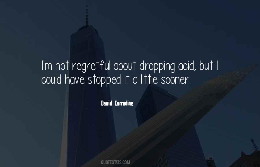 Regret Less Quotes #29556