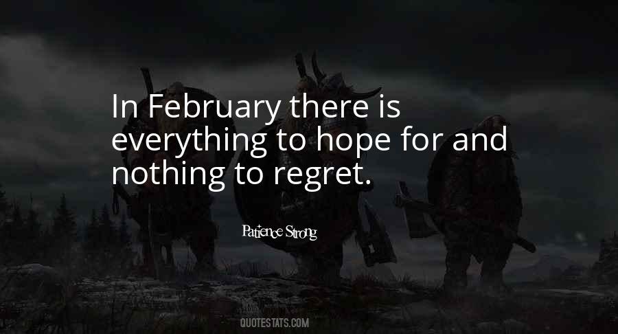 Regret Nothing Quotes #291532