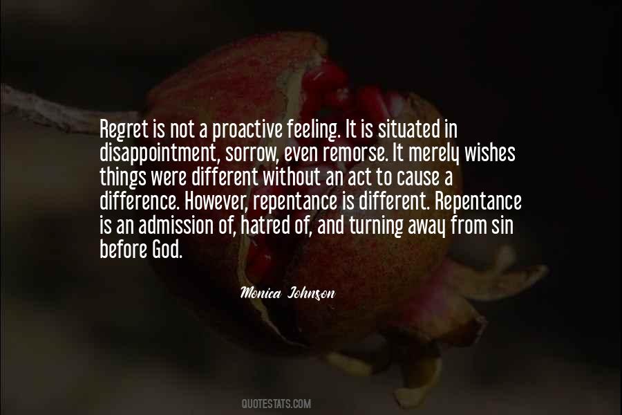 Regret Repentance Quotes #861967