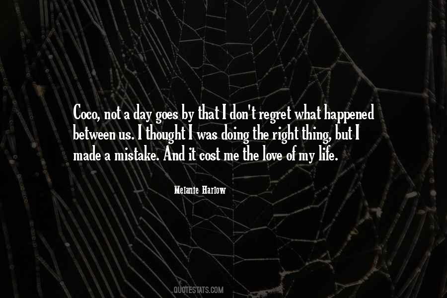 Regret What Happened Quotes #1171464