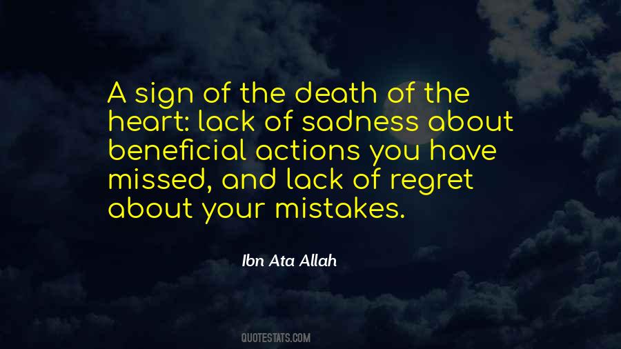 Regret Your Mistakes Quotes #1403488