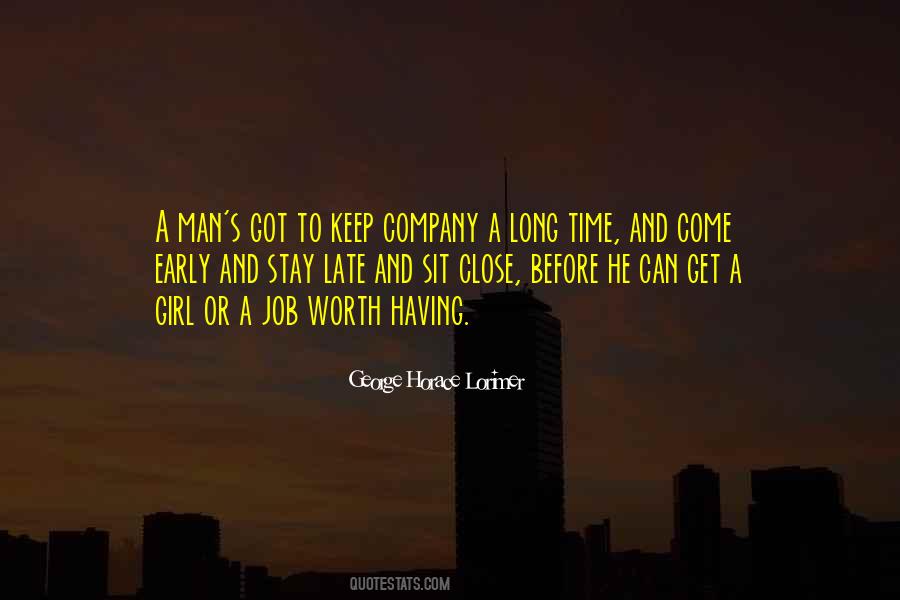 Quotes About A Man Worth #136111