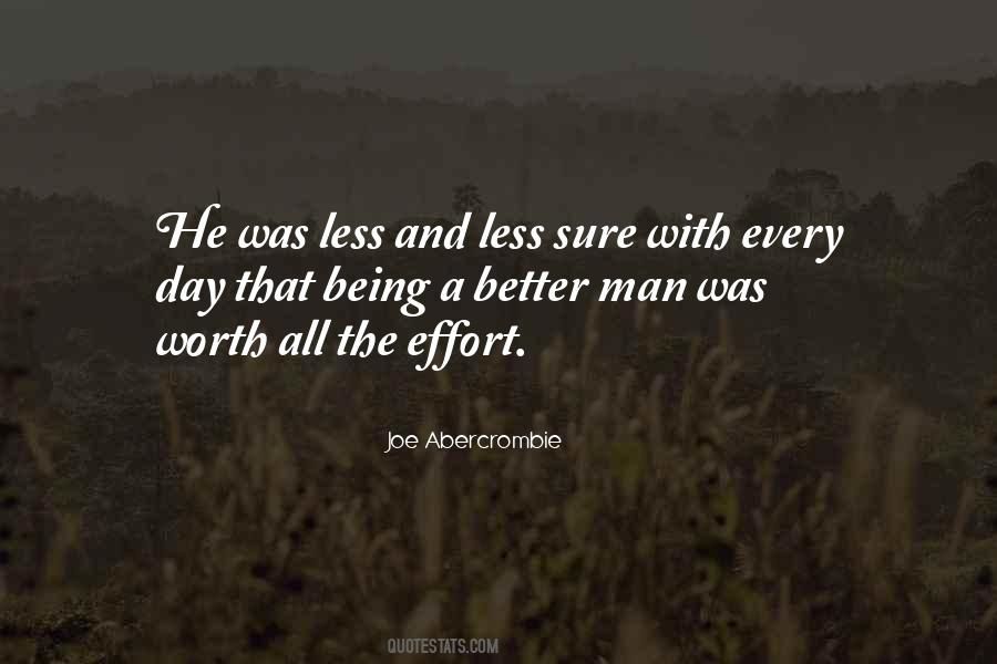 Quotes About A Man Worth #270906