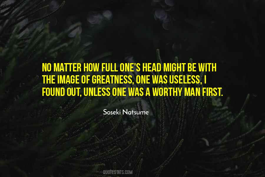 Quotes About A Man Worth #308375