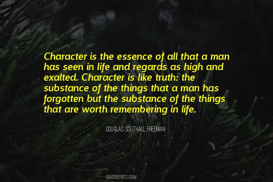 Quotes About A Man Worth #324293