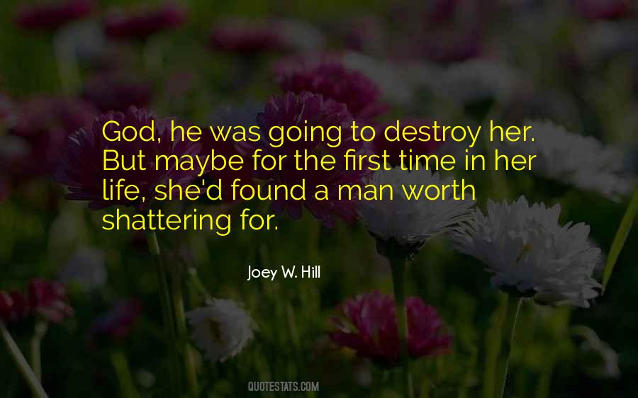 Quotes About A Man Worth #47513