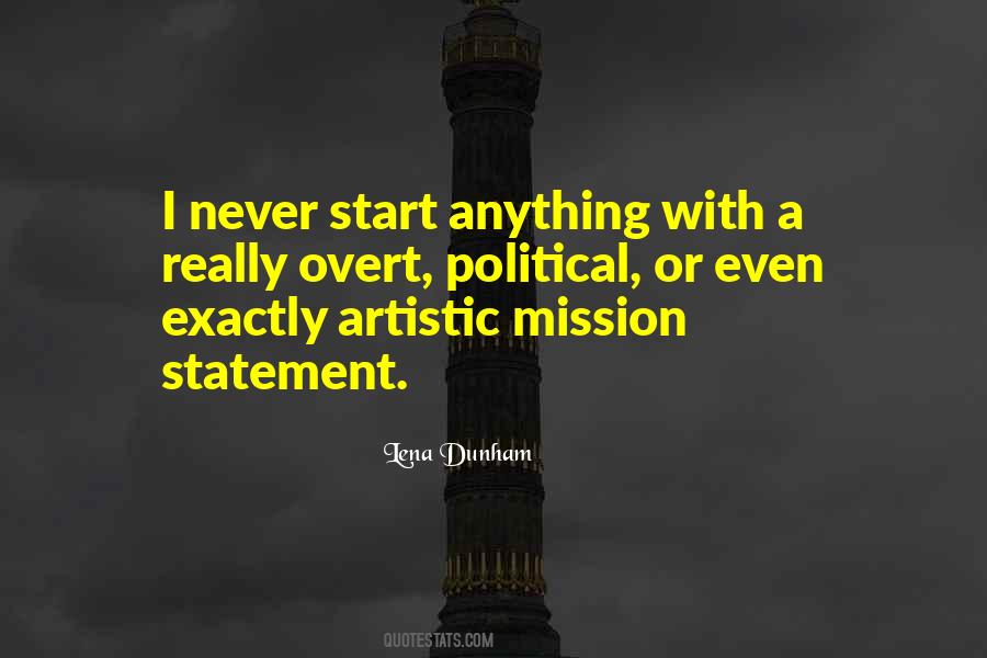 Quotes About A Mission Statement #700451