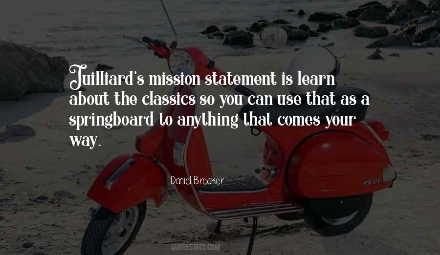 Quotes About A Mission Statement #883848