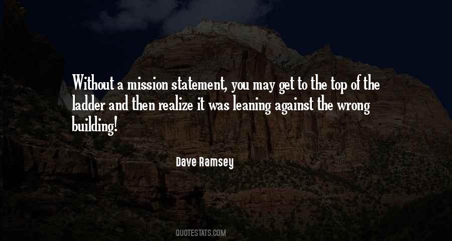 Quotes About A Mission Statement #943564