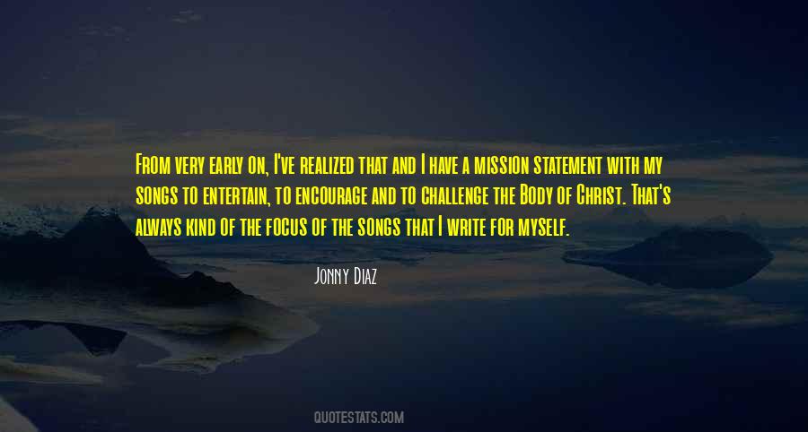 Quotes About A Mission Statement #97481