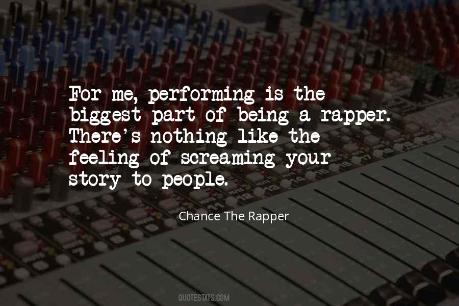 Quotes About Chance The Rapper #404784