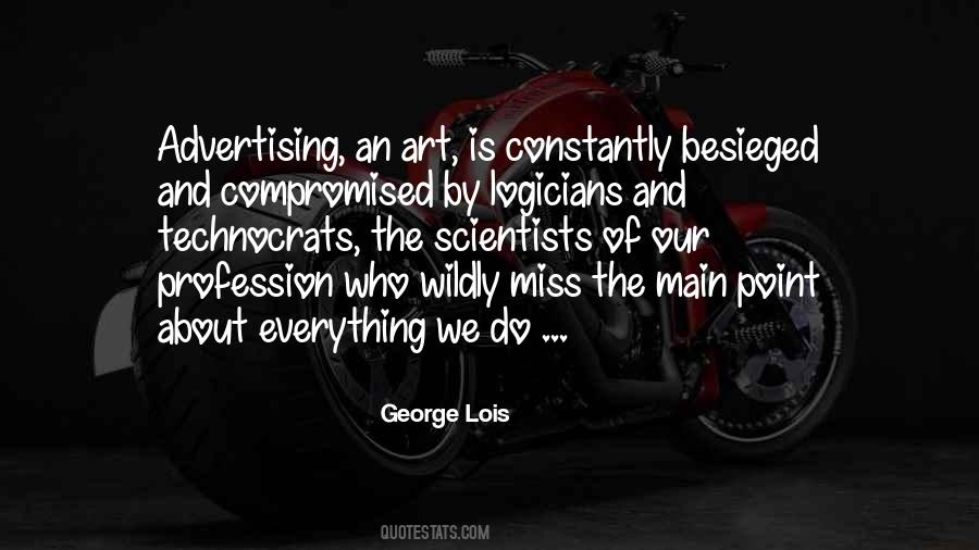 Quotes About George Lois #1140639