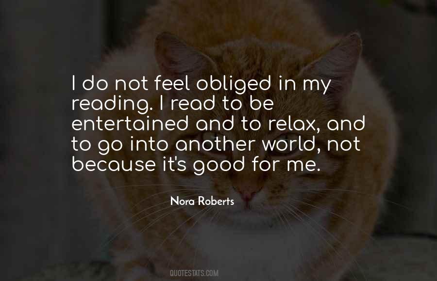 Quotes About Nora Roberts #46444