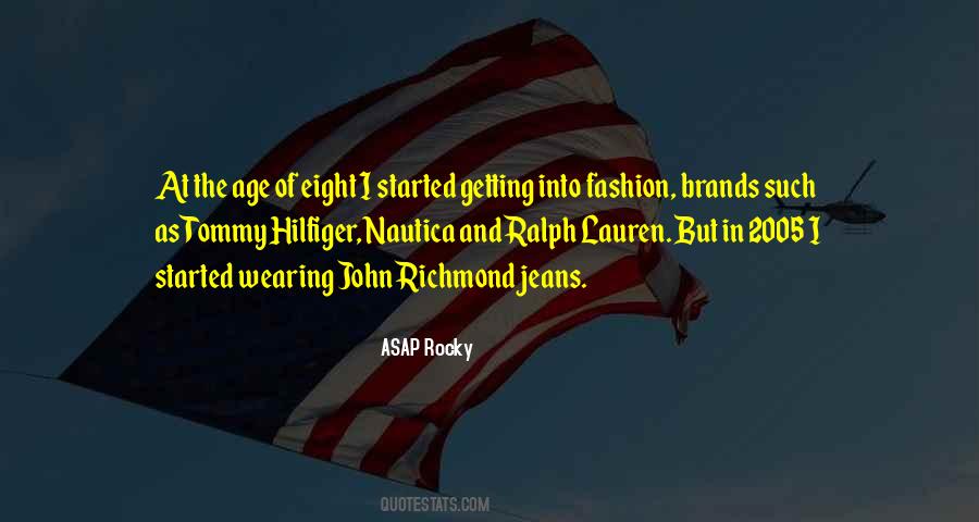 Quotes About Tommy Hilfiger #145070