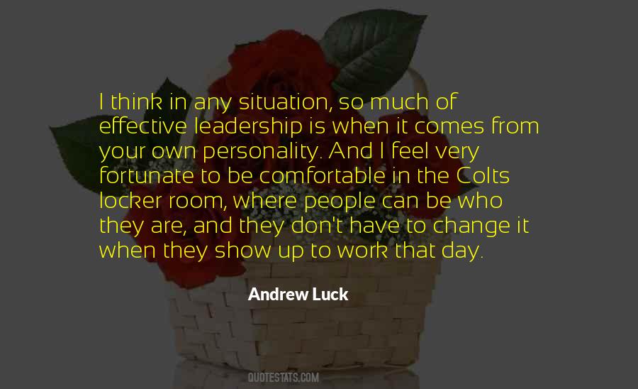 Quotes About Andrew Luck #1876647