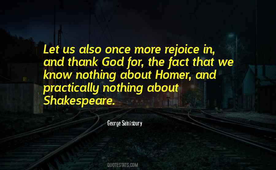 Rejoice God Quotes #1588601