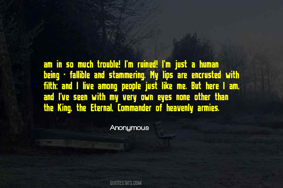 Quotes About Being Anonymous #848277