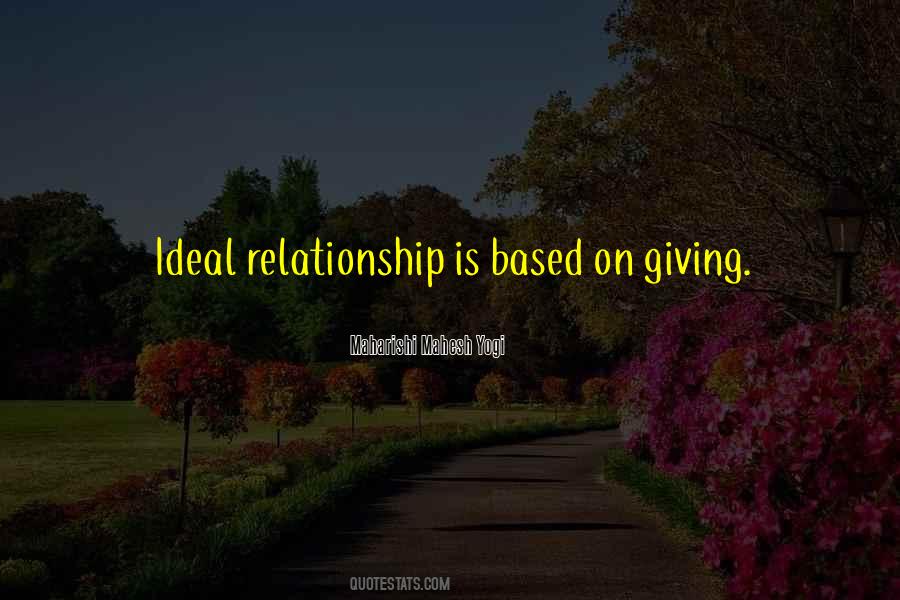 Relationship Based On Quotes #1631934