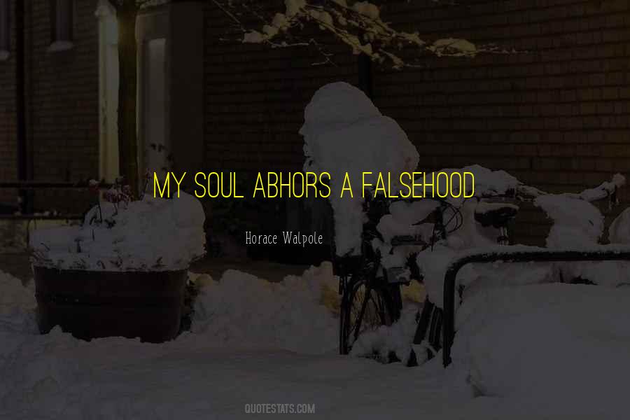 Quotes About Abhors #10630