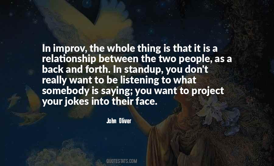 Relationship Between Two Quotes #1294822