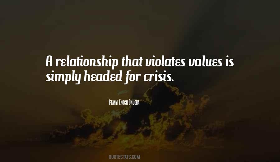 Relationship Crisis Quotes #829188