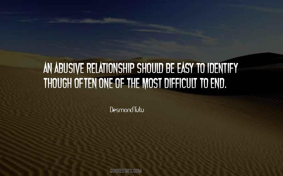 Relationship Difficult Quotes #1696941