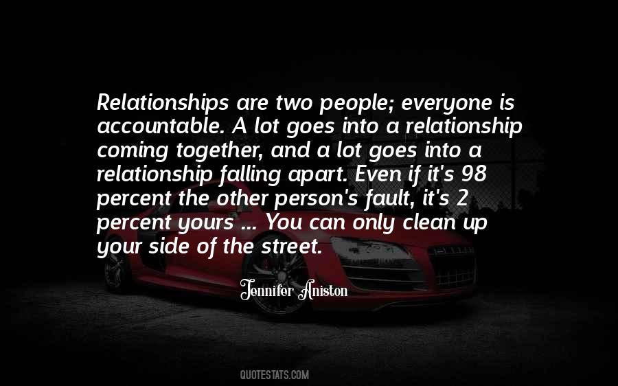 Relationship Falling Apart Quotes #1544913