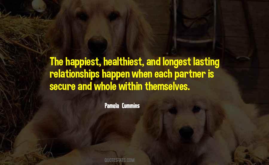 Relationship Lasting Quotes #1469428