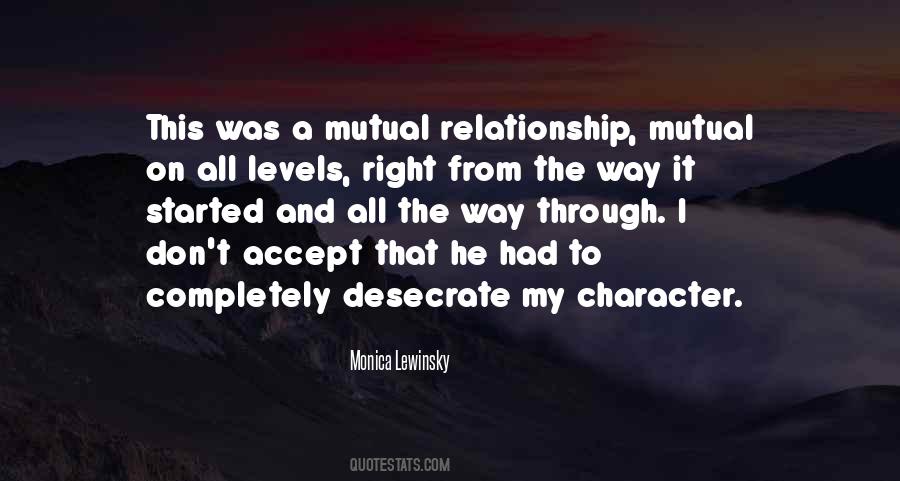 Relationship Mutual Quotes #215670