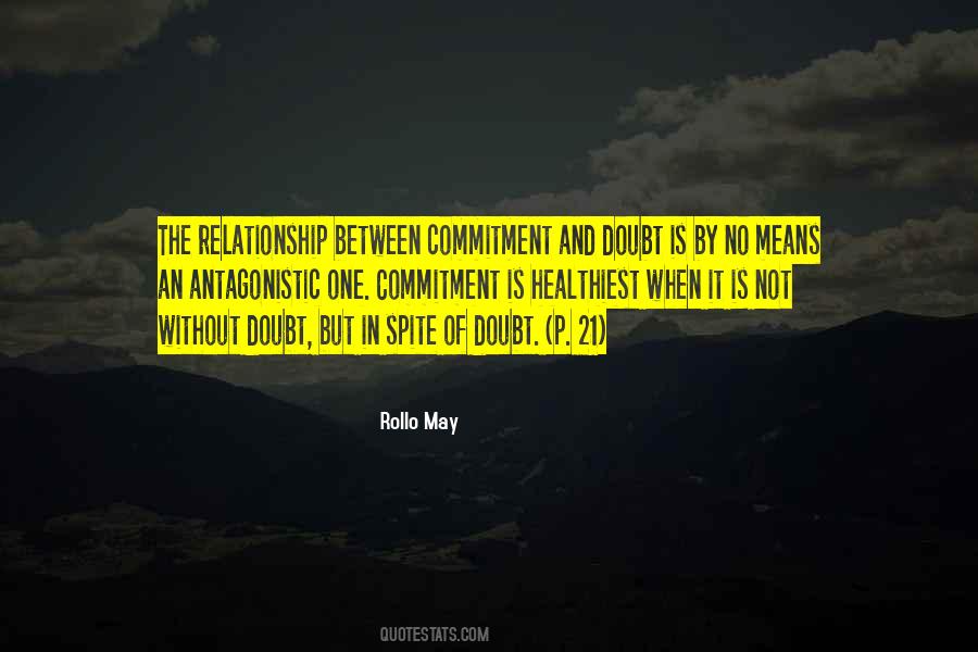 Relationship No Commitment Quotes #956745