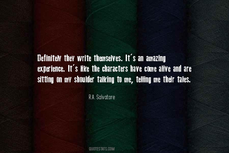 Quotes About An Amazing Experience #1239702