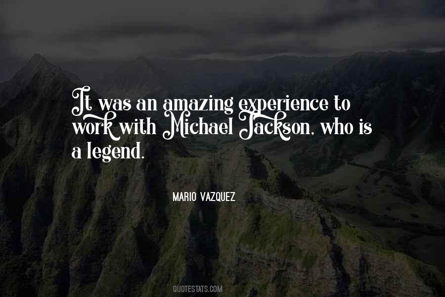 Quotes About An Amazing Experience #1684086