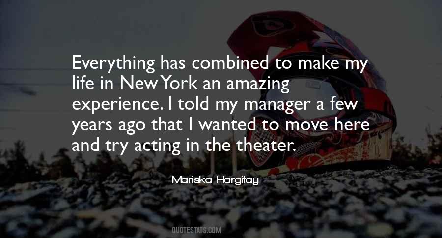 Quotes About An Amazing Experience #1781474