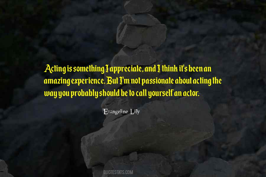 Quotes About An Amazing Experience #584601