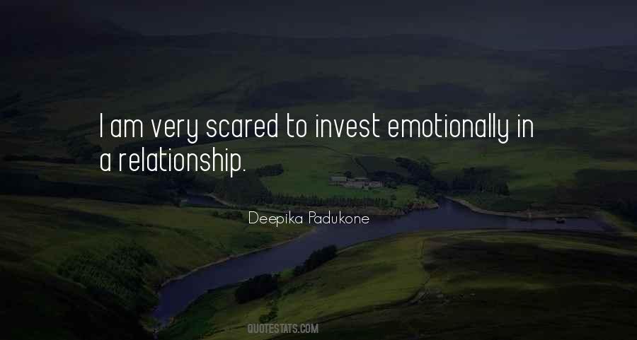 Relationship Scared Quotes #1460485