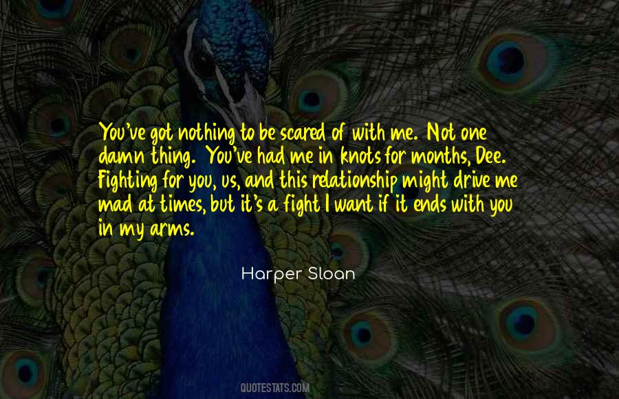Relationship Scared Quotes #300524