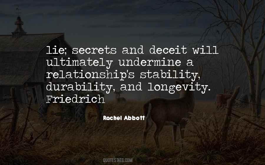 Relationship Stability Quotes #737042