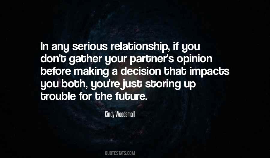 Relationship Trouble Quotes #920026
