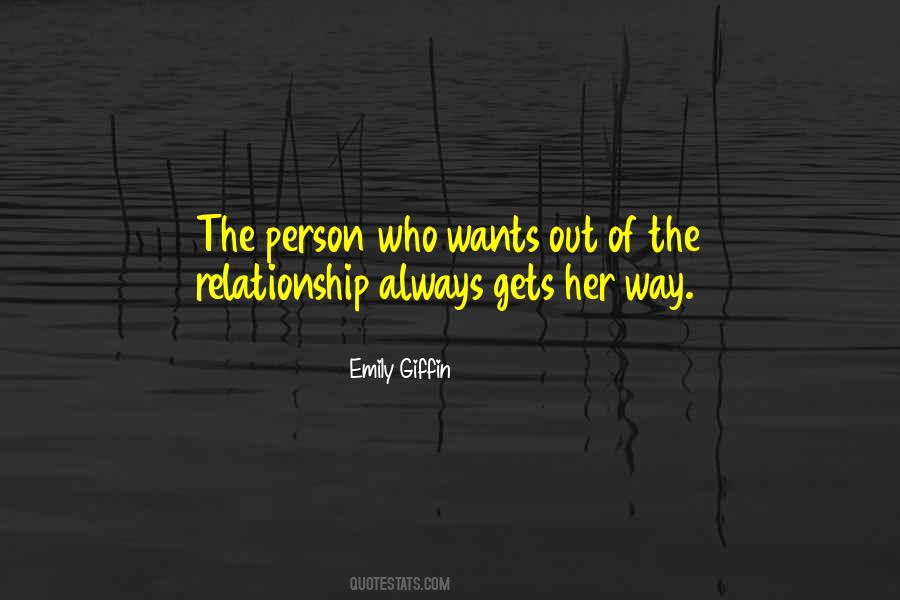 Relationship Wants Quotes #516643