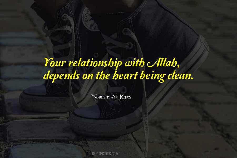 Relationship With Allah Quotes #1846634