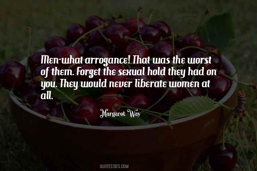 Quotes About Arrogant Men #1719354