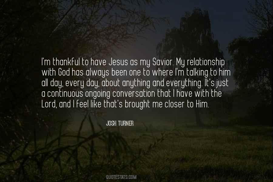 Relationship With Jesus Quotes #310844