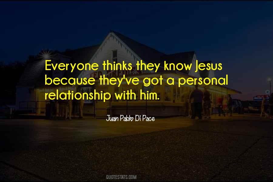 Relationship With Jesus Quotes #836479