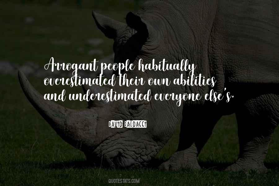 Quotes About Arrogant People #802107