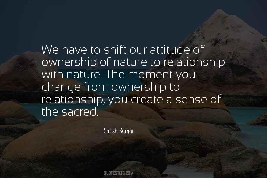 Relationship With Nature Quotes #1463117