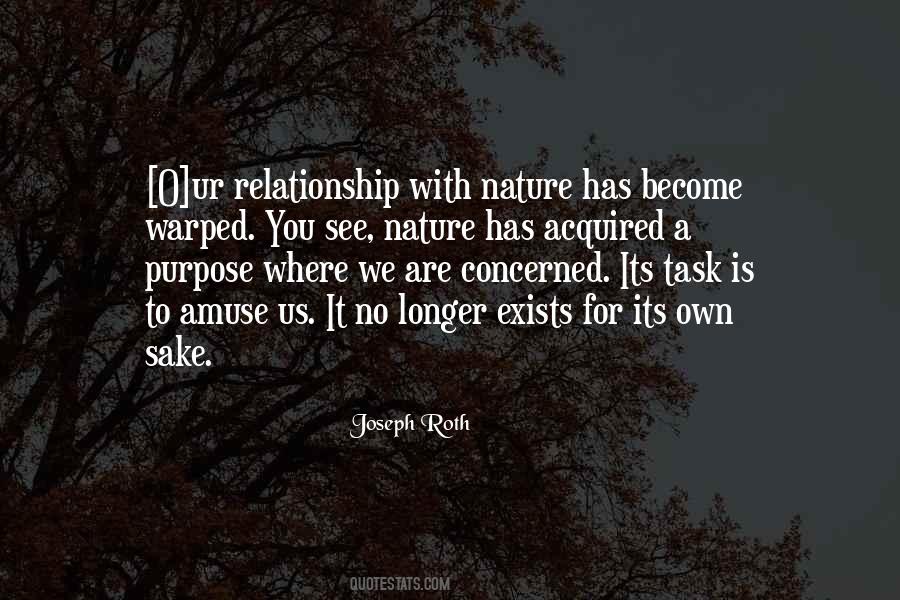 Relationship With Nature Quotes #1649887